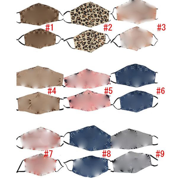 

anti dust designer face mask for kids adults luxury washable masks dustproof sunproof mouth-muffle facemask breathable children masks d72004