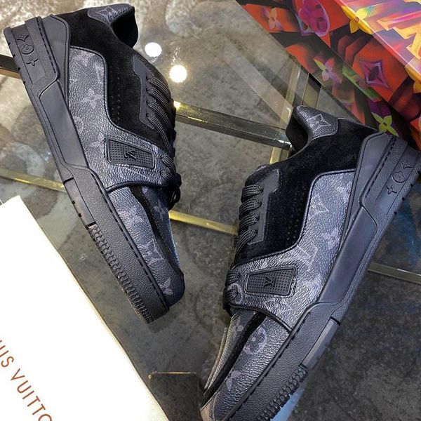 

2020roa designer new luxury men's casual sports shoes, outdoor casual shoes, fast delivery and original box, Black