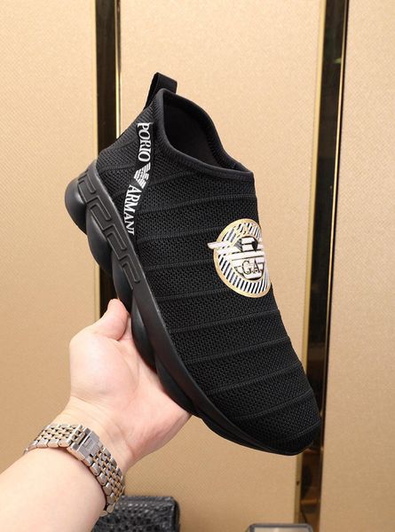 

2020-2019j limited edition tide brand men's knit casual shoes, fashion ankle boots, versatile comfortable sneakers, size