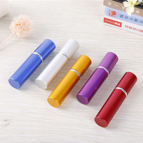 

5мл портативный мини многоразовая атомизатор красочный форсунка спрей бутылку пустые бутылки духи для косметики контейнеры для путешествий