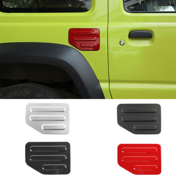 Adesivo decorativo per tappo serbatoio carburante ABS per auto per Suzuki Jimny 2019 UP Accessori esterni per auto