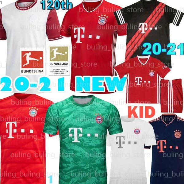 

2020 2021 bayern soccer jersey munich 19 davies gnabry 10 coutinho 9 lewandowski 21 hernandez muller 20 football shirt, Black;yellow