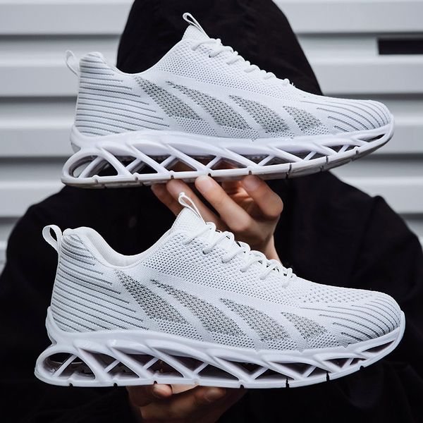 

мужские легкие casualshoes сетки дышащей sports удобные летающие осп тканых лезвия спортивных кроссовок