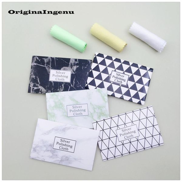 

silver polish cloth marble pattern anti tarnish tools wipe maintain sterling silver gold jewelry special polishing clean jewelry