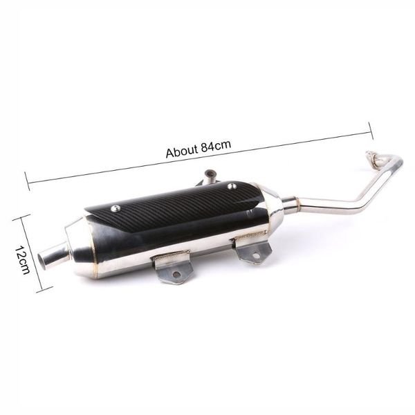 

suitable for nmax155 motorcycle modified exhaust pipe muffler carbon fiber high temperature power