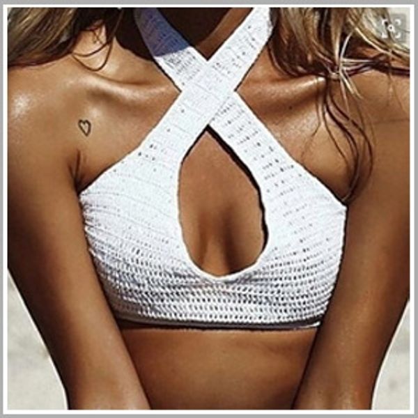 

2019 новый купальник сексуального tie шеи женщины 2019 новый купальник сексуального tie шея женщины топ бикини бикини, Black