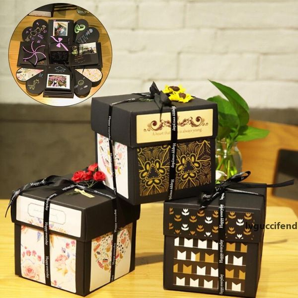 

surprise explosion box diy handmade scrapbook p wedding gift box for valentine s day christmas gift boxes