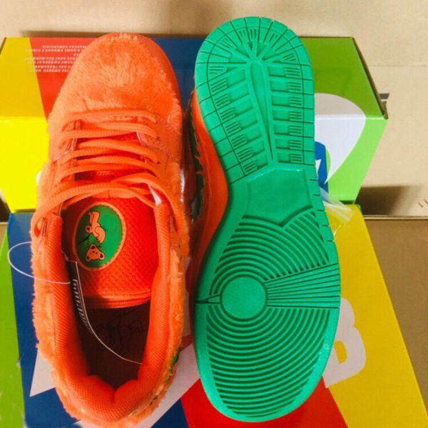

new travis scotts dead sb dunk casual shoes chunky dunky safari sneakers strangelove pine green white skateboarding designer shoes, Black