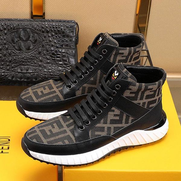 

drop ship mens shoes fashion comfortable autumn and winter footwears high lace -up plus size sports men boots scarpe sportive da uomo, Black