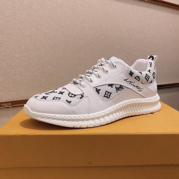 

2020b limited edition luxury design mens printing fashion sneakers wild breathable mens casual shoes mens party shoes size: 38-45, Black