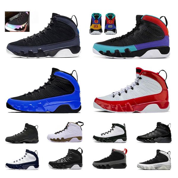 

racer blue 9 9s men basketball shoes og space jam the spirit pe gym red bred 2010 release anthracite citrus sports sneakers