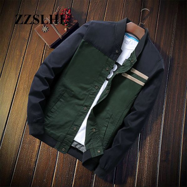 

outdoor jackets&hoodies 2021 autumn fashion men jacket korean stitching slim 5xl man hiking wear casual baseball uniform warm, Blue;black