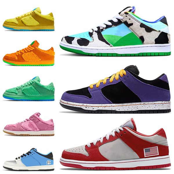 

fashion 2020 chunky dunky acg terra nasty boys dunks low trainers women mens running shoes sashiko yellow green orange bears sneakers, White;red