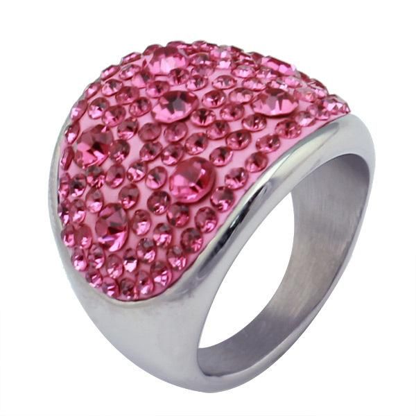 

оптово-новые обручальные кольца для мужчин и женщин baeatiful титана стали моделируются кольцо с бриллиантом высокого качества холодного кол, Golden;silver