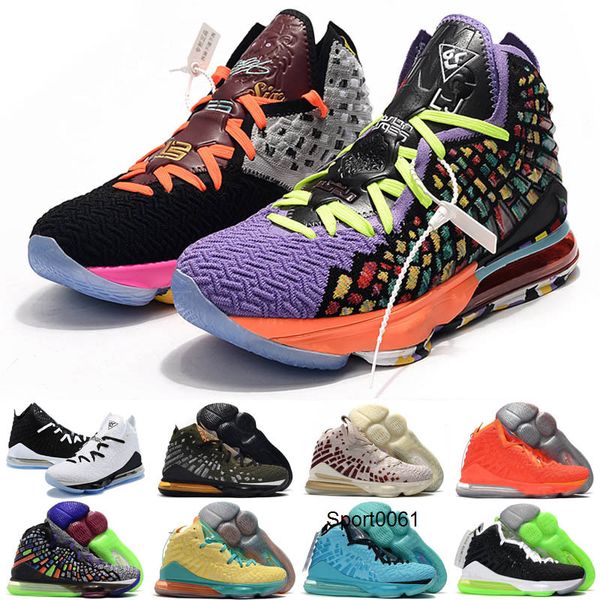 

2020 новые ботинки леброн xvii 17 обувь мужская спортивное 16s wolf gray леброн 17 баскетбол обувь мальчиков детские, Black