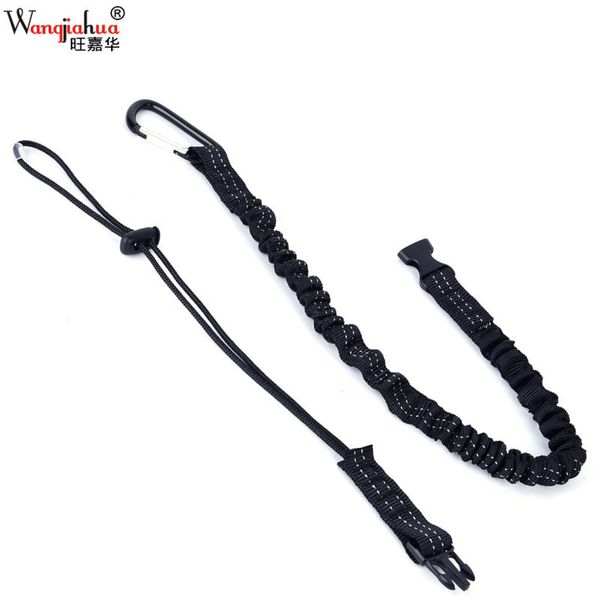 

rock climbing lanyard black and white with pattern buckle upgrade section outdoor field operations task lanyard climbing climbin