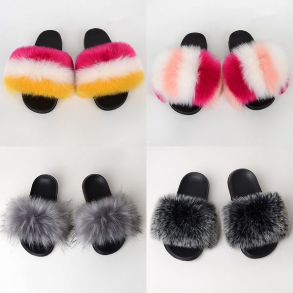 

flip-flops female in the summer of 2020 bohemian flat cool slippers cloth belt clip female sandals slippers lovely beach one word c27#581, Black
