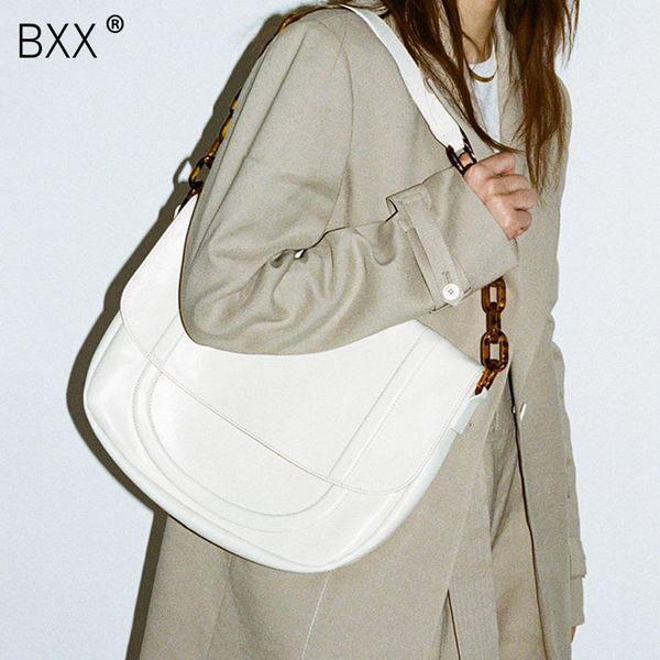 

bxx] акриловые цепи кожа pu crossbody сумки для женщин 2020 элегантные сумки на ремне женщины путешествия леди мода сумка hn677