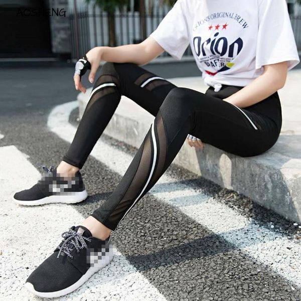

s xxxl women leggings gothic insert mesh design trousers black casual plus size broadcloth leggings fashion pants fitness leggings
