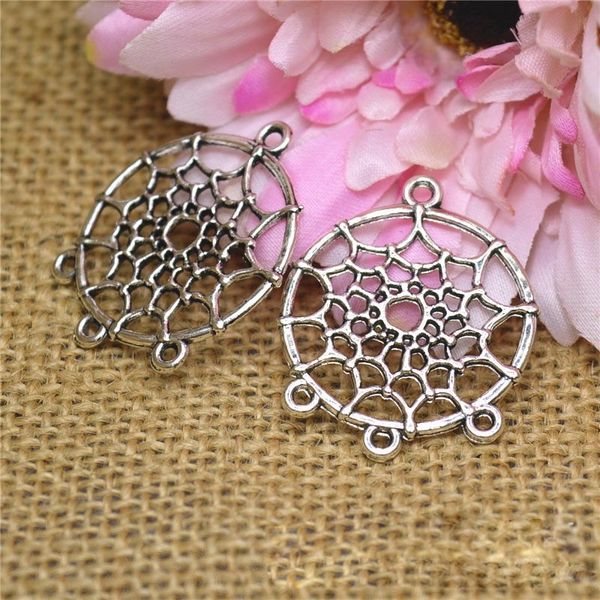 

jthsg dream catch tassel alloy necklace connector dream catch tassel pendant alloy diy necklace connector pendant accessories diy accessorie, Silver