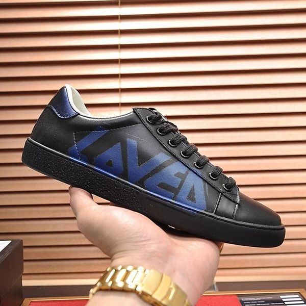 

men 's ace sneaker with loved print vintage men 's shoes fashion sneakers flats platforms outdoor walking shoes lac, Black