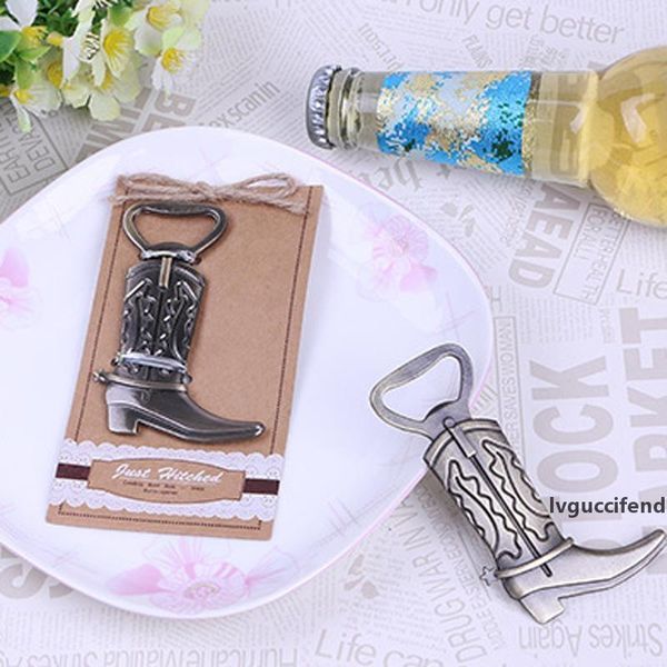 

2017 new retro boots bottle opener beer openers wedding favors supplies wine favor christmas party gift