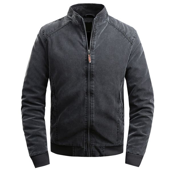 

men's jackets mens fashion spring autumn jacket coats men brand casual slim stand collar short motorcycle male clothes, Black;brown
