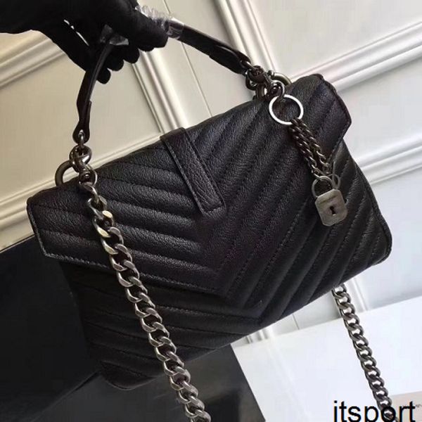 

25cm fashion brand design leather bag for women bag shoulder bags for female sale