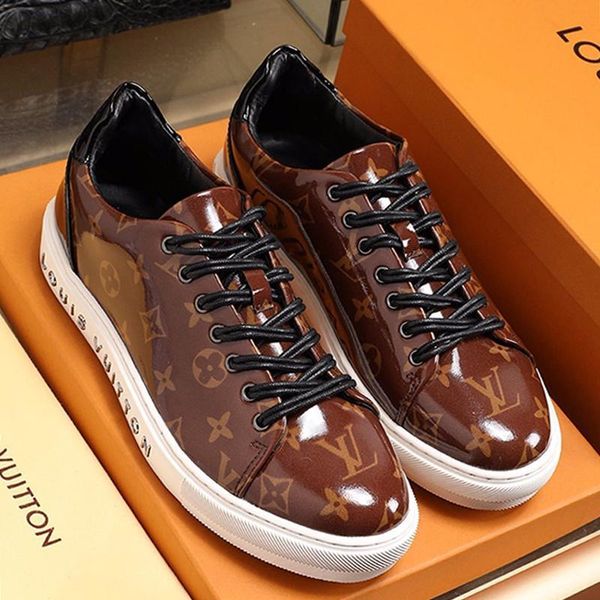 

mens shoes casual luxury design sneakers lace -up style chaussures pour hommes fashion trend shoes men casual shoes fashion typ