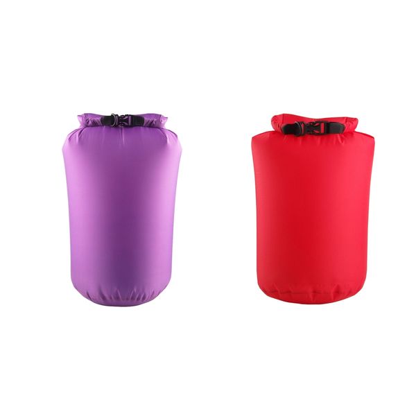 

2pcs 75l водонепроницаемая ролл top compression сумка dry sack для кемпинга