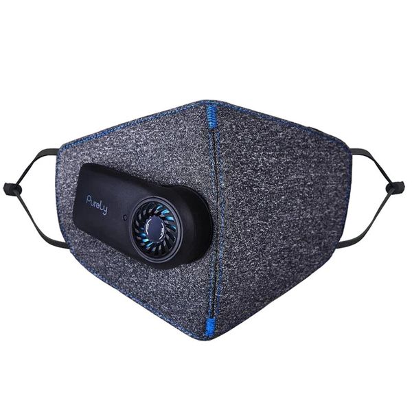

purely electric dust mask air purifying anti dust pollution pm2.5 respirator with breathable valve for workplace safety sport from xiaomi yo