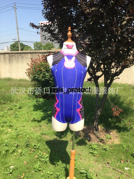 

watch vanguard-dva song hana cosplay dead pool water one-piece women's spring swimsuit size chest, Black;red