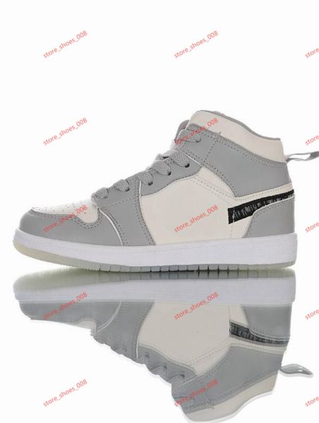 

children's toddler shoes officially announced the 35th anniversary of the d x j 1 i high og wolf gray chicago pj tucker kim jones baske, Black;red