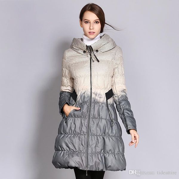 

womens winter coats fashion hoodies zipper ladies coat veste femme parkas for women manteau femme winter windproof outwear long jackets, Black