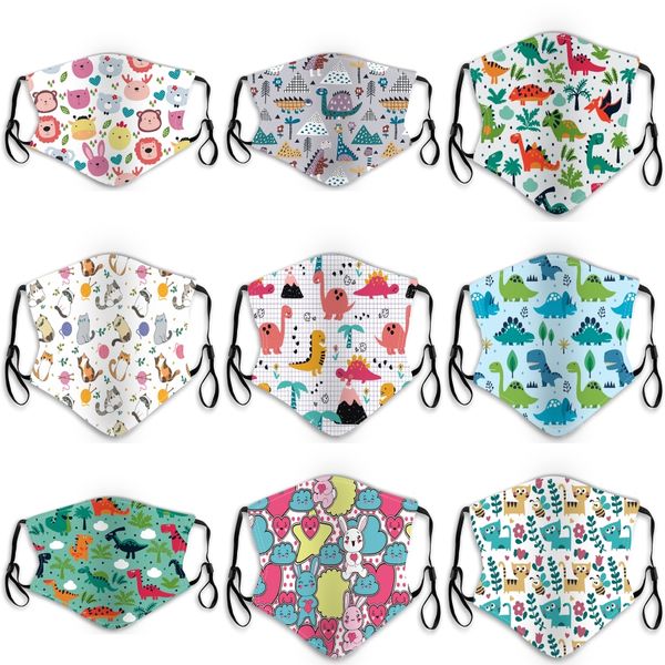 

wholesale designed american flag mask cotton reusable muffle mask can use breathing valve replacement filter insert mask printed fy9123#516