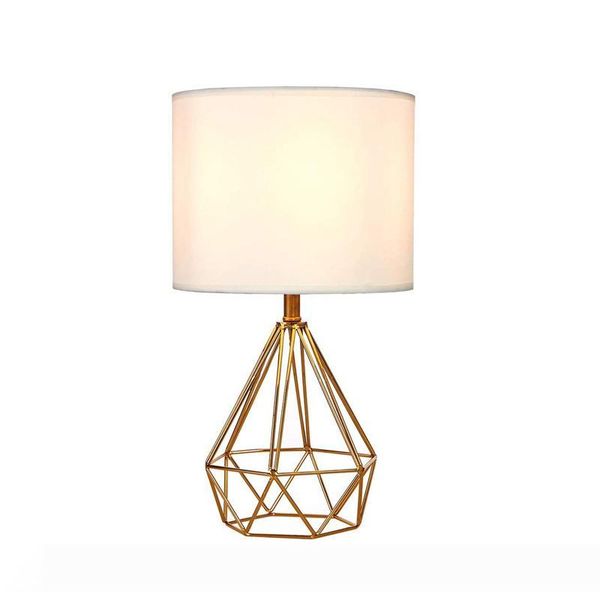 

modern bedroom bed side table lamp with lamp shade for living room loft personal office coffee tables led lights decoration