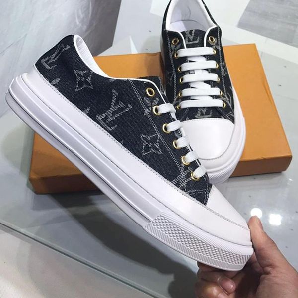 

fashion sneakers mens shoes lace up trainers with original box fitness flats mens shoes casual zapatos de hombre luxury lu033 drop ship