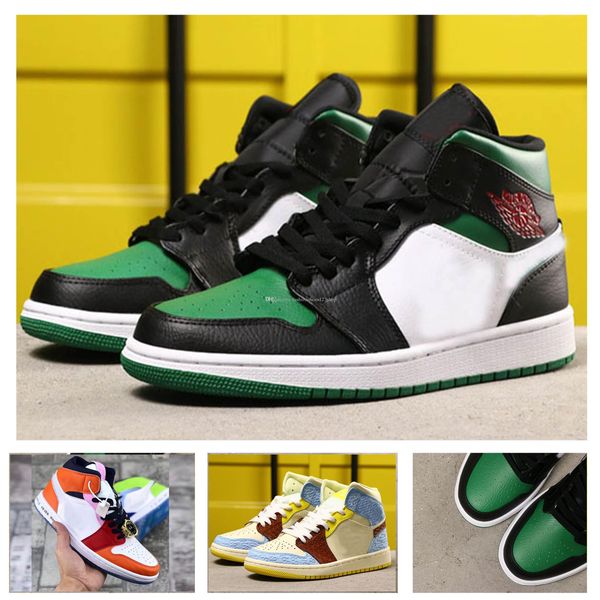 

new 1 high mid fearless men basketball shoes 1 mid shattered backboard sports 1 mid wmns fearless sneakers outdoor quality