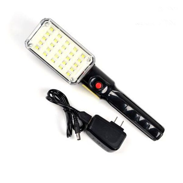 

portable lanterns charging belt strong magnetic hook led work lamp overhaul light auto repair tool