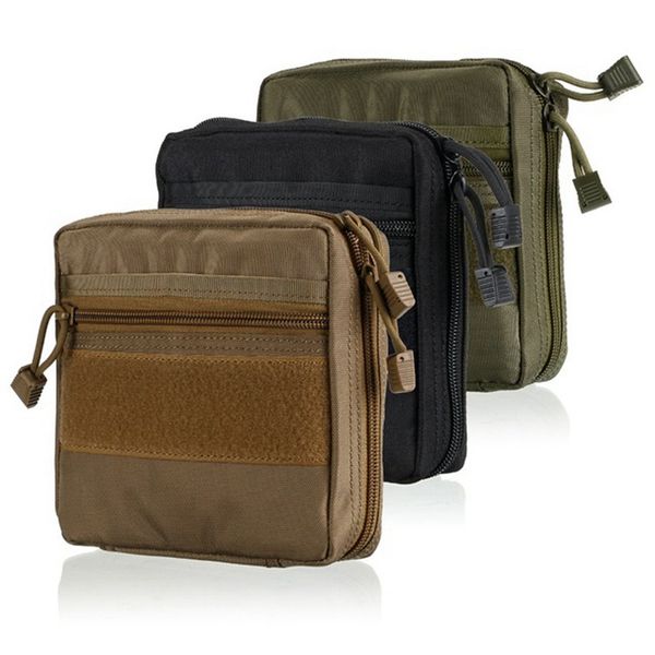 

outdoor military edc molle pouch first aid hunting medical bag organizer utility airsoft army waist bags