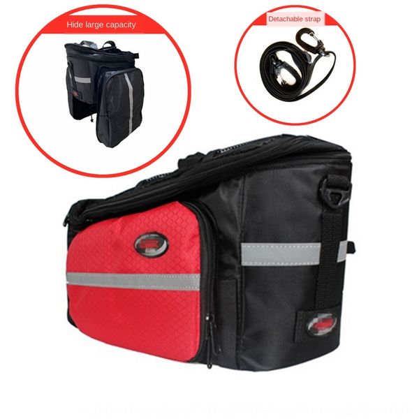 

mountain bike bicycle bicycle equipment hard bag rear shelf seat tail bag sichuan-tibet cycling equipment large quantity discount