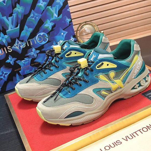 

117 мужской дизайнеры случайных спортивная обувь, модная на открытом воздухе путешествия повседневной обувь, спортивная обувь. быстрая доста, Black