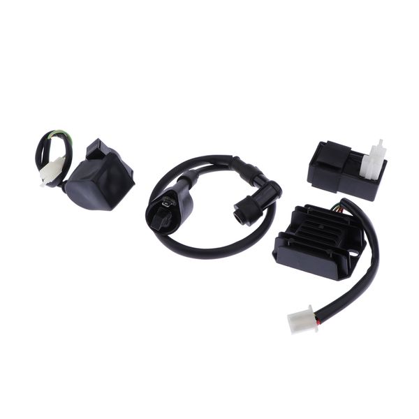 

125cc 150cc ignition coil cdi solenoid relay regulator atv scooter moped