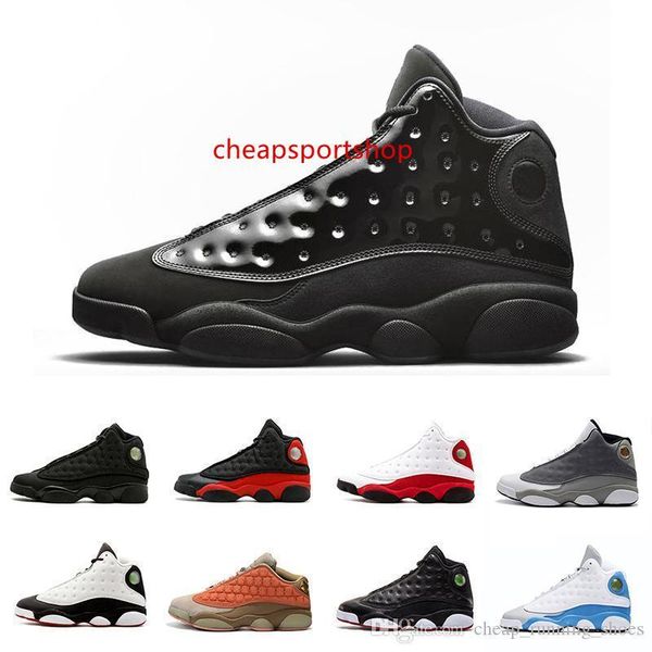 

13 cap and gown 13s black infrared men basketball shoes atmosphere grey gs terracotta blush xiii og mens bred sports sneakers athletics