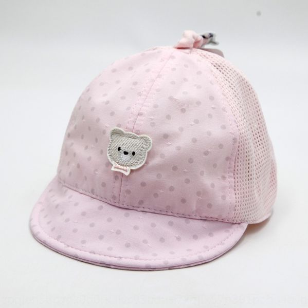 

duduba sunscreen hat cornice cornice mesh cap summer thin baby sunscreen 1-6 months old baby cute soft brim cap, Blue;gray