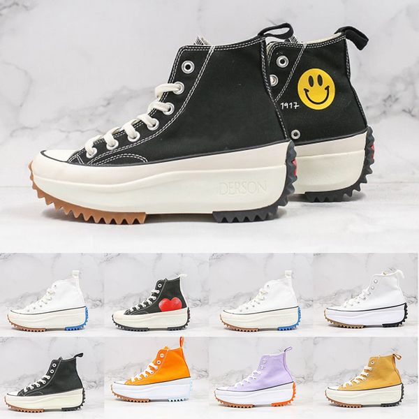 

womens j.w. jw anderson chuck run star hike vulcanized shoes for womens canvas boots female sneakers platform shoe girls sneaker