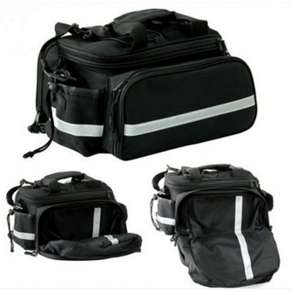 

riding mountain bike rear shelf hanger double bicycle bicycle bag with expansion bag on both sides