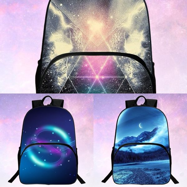

rudpp cosmic starry protective sky schoolbag for primary school students children's schoolbag shoulder burden-reducing spine-protecting