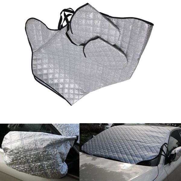 

universal auto magnetic sunshade cover car windshield snow sun shade shield winter visor cover car front windscreen