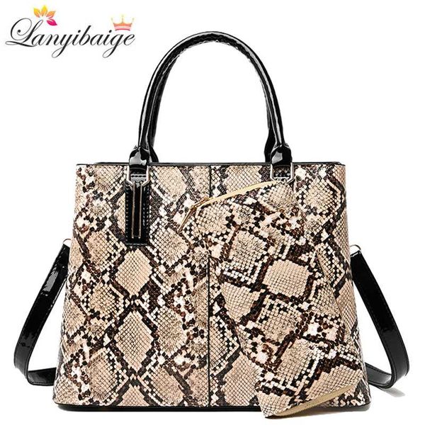 

2-piece leather handbag fashion crossbody bags for women 2020 new luxury handbags women bags designer purses and handbags